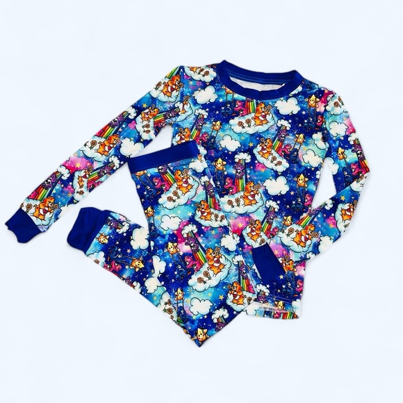 Bamboo CareBears Pj Set - Picture 1 of 5